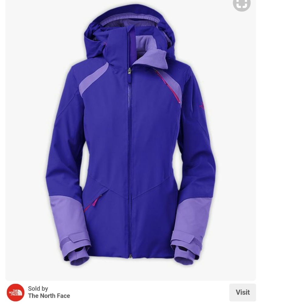 North face scoresby 3 in1 ski jacket /worn once